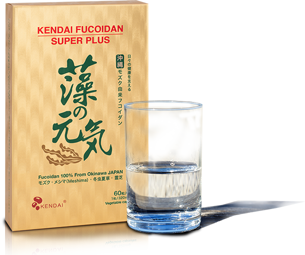 Kendai Fucoidan dùng với nước ấm